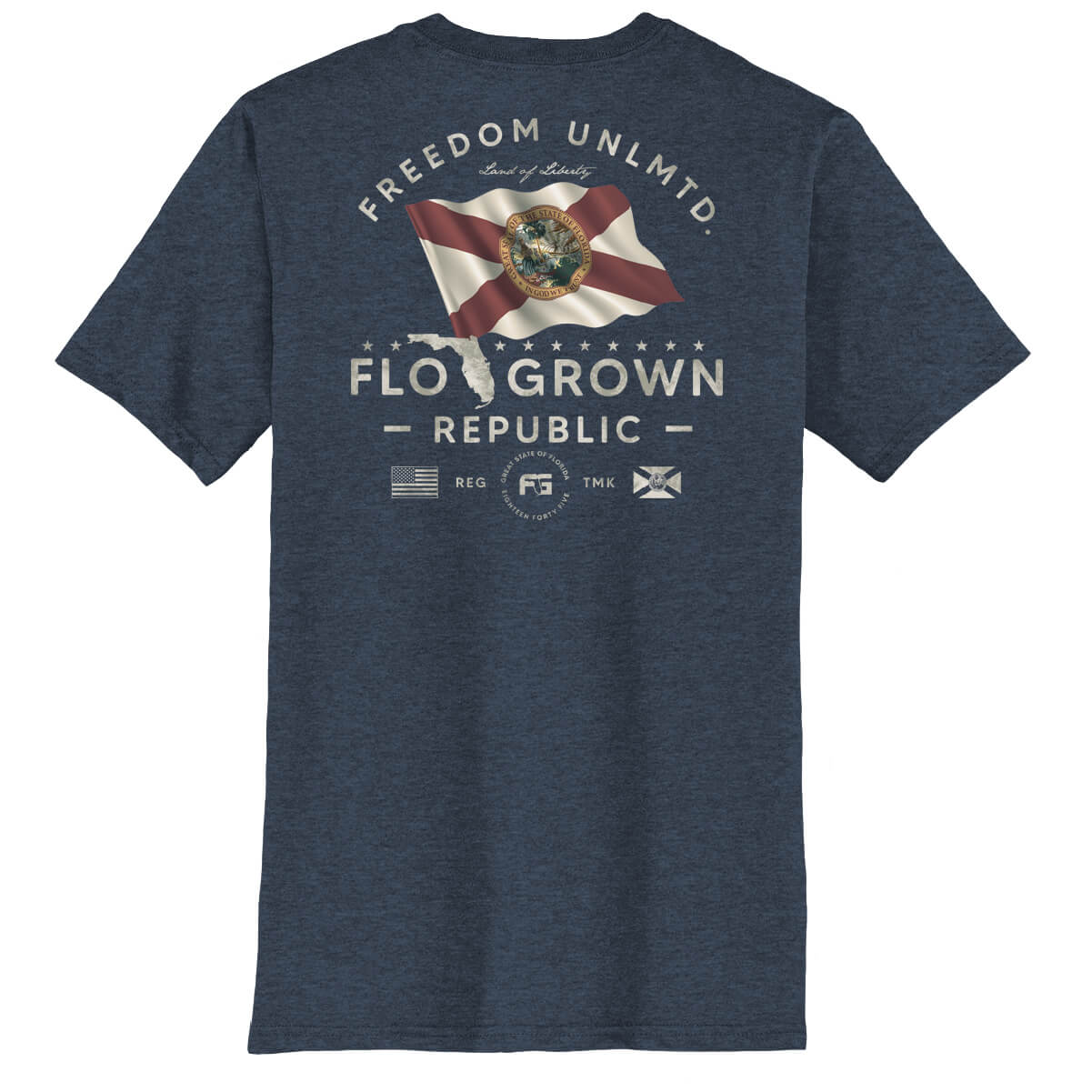 FloGrown Republic Tee - Back