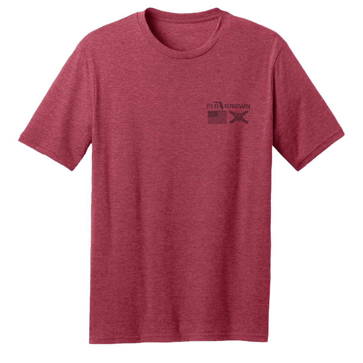 Red Shirt Friday Stencil Tee - Front