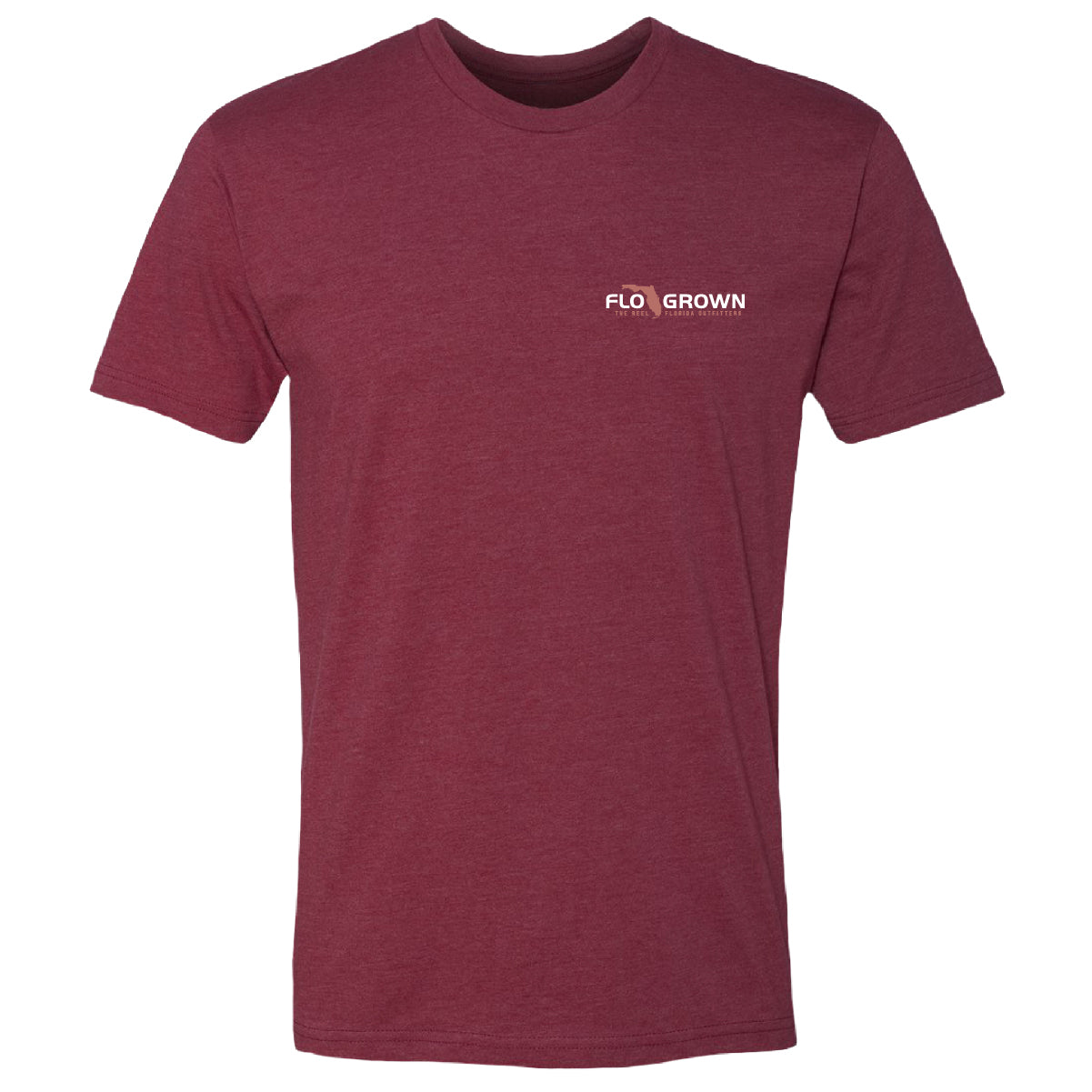 Front view with the FloGrown logo on the left chest.