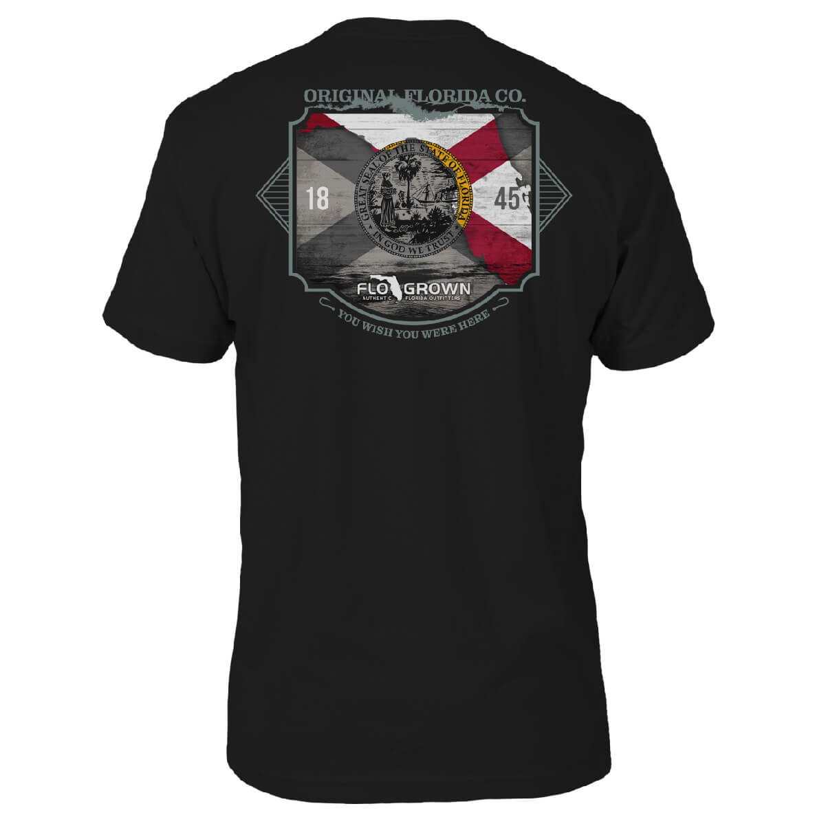 Vintage Double Crest Tee - Back