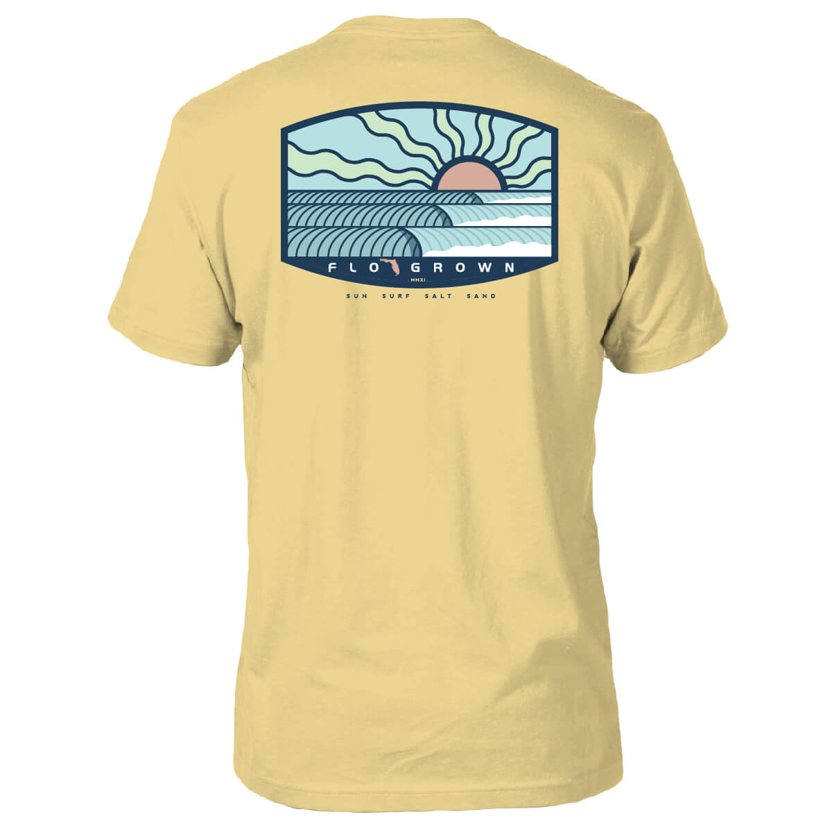 Sunset Shores Crest Tee