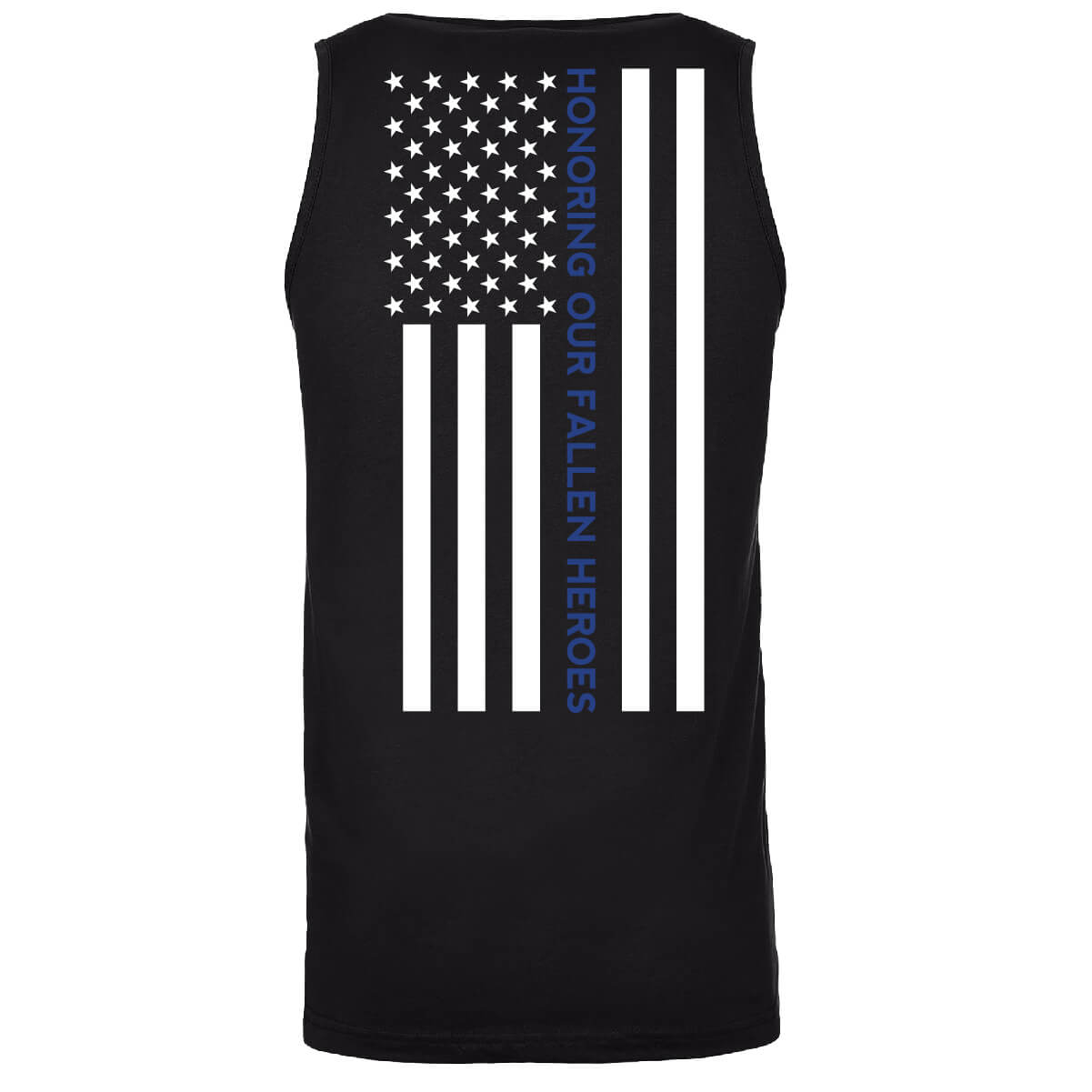 Blue Ling Flag Tank - Back