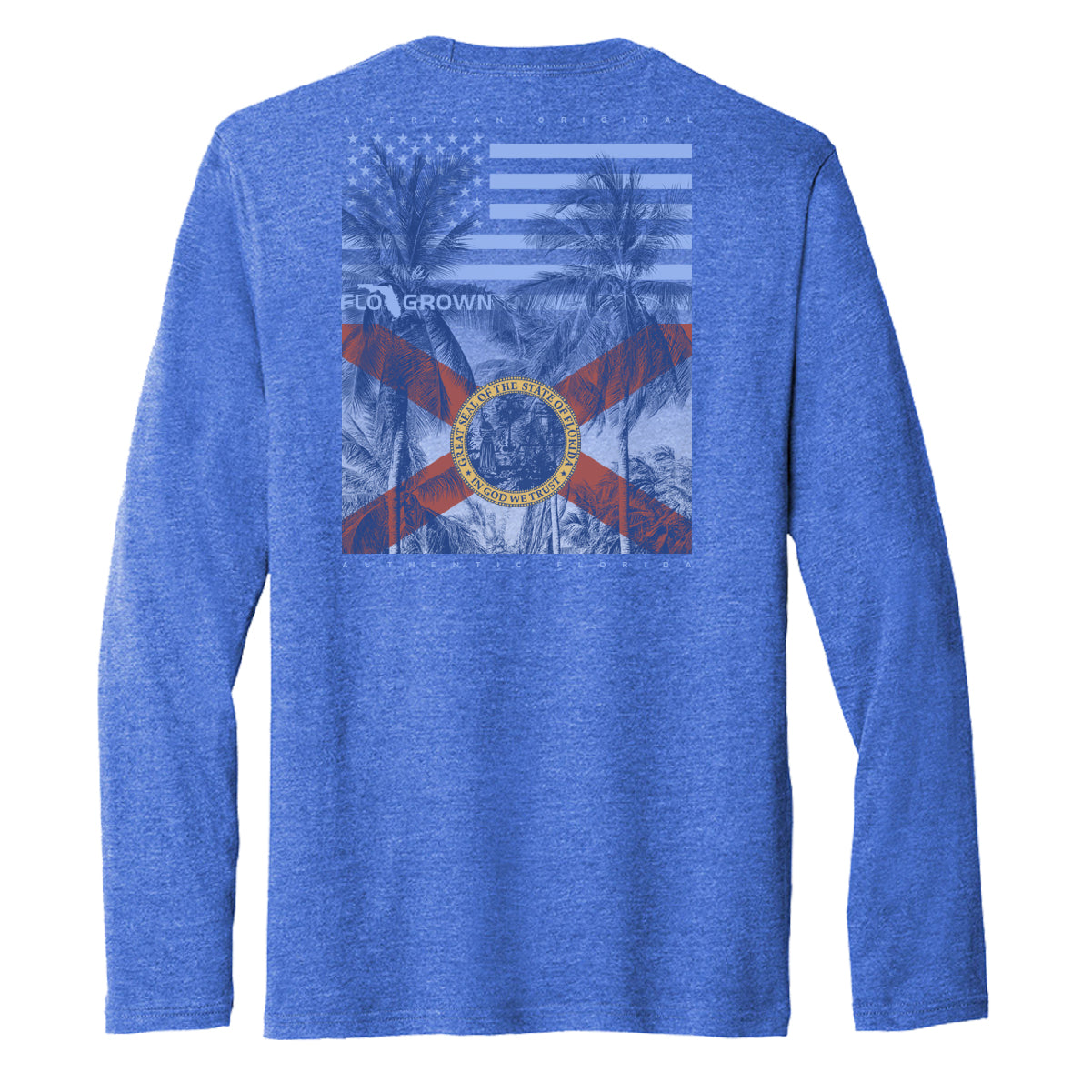 Double Flag Beach Long Sleeve