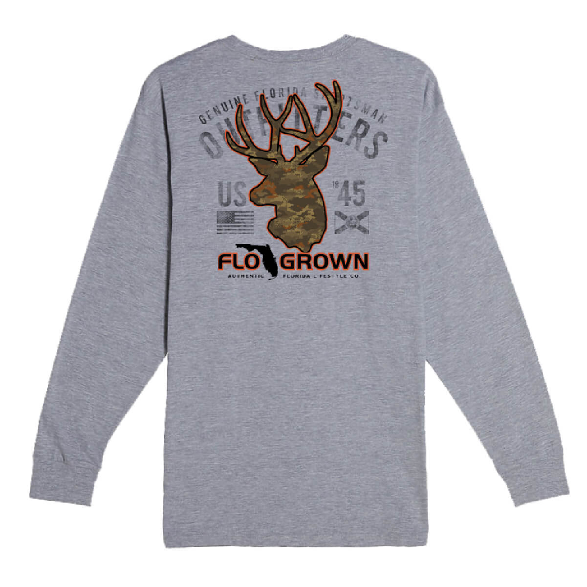 Deer Camo Long Sleeve