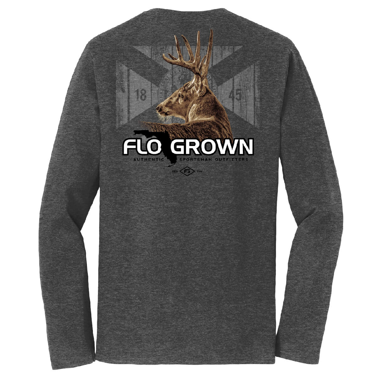 Deer Portrait Sign Long Sleeve