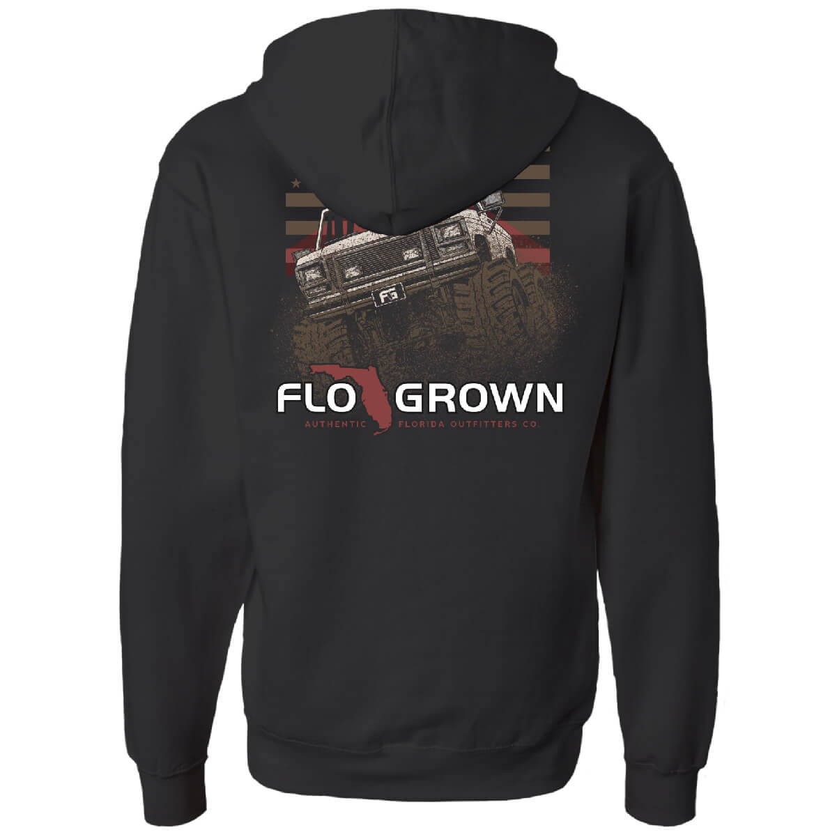 Mudding Outfitters Hoodie - Back