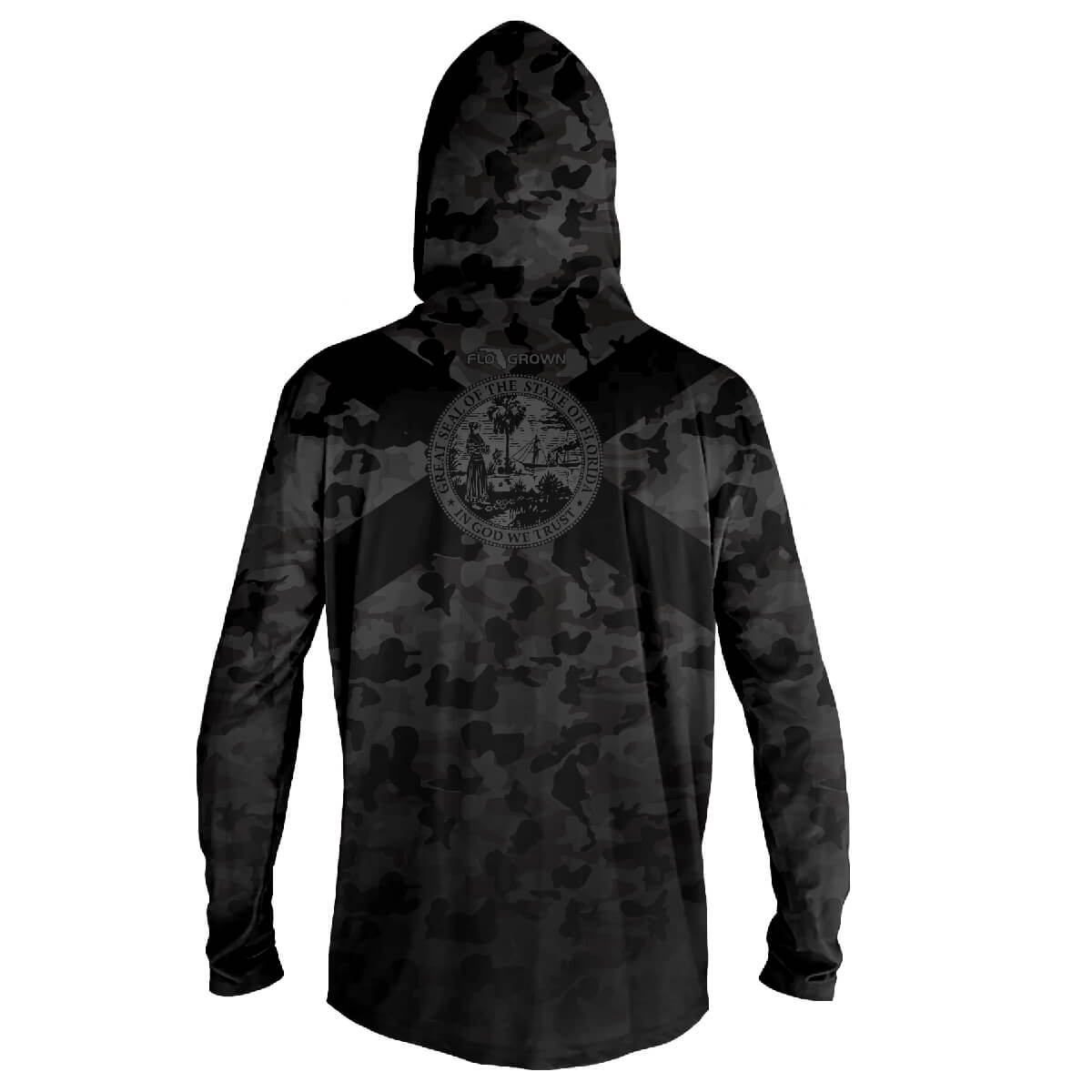 Black Camo Performance Hoodie
