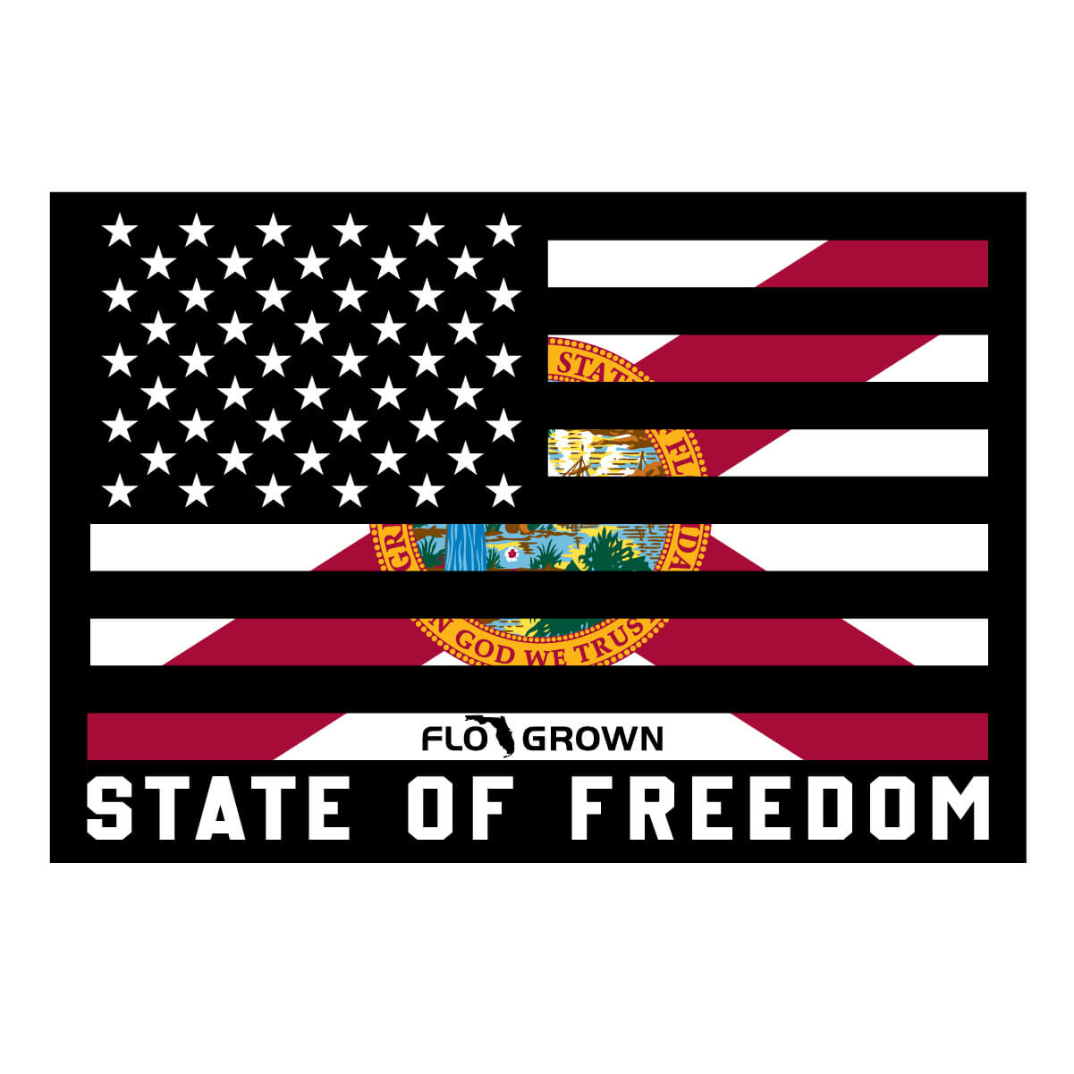 Freedom Mash Up Decal
