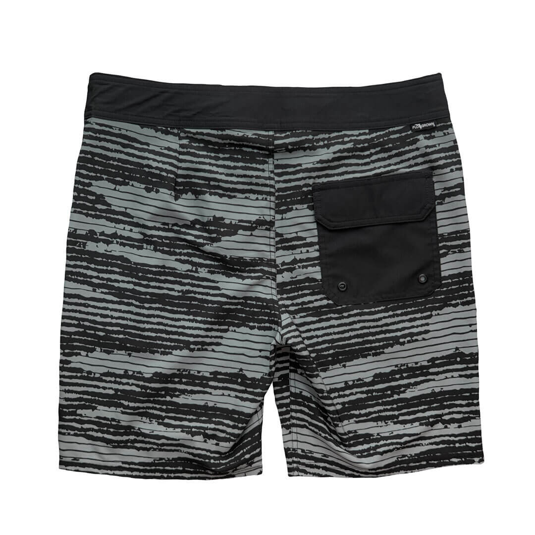 Striped Camo Board Shorts