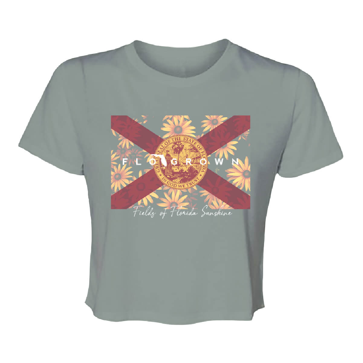 Fields of Sunshine Crop Top