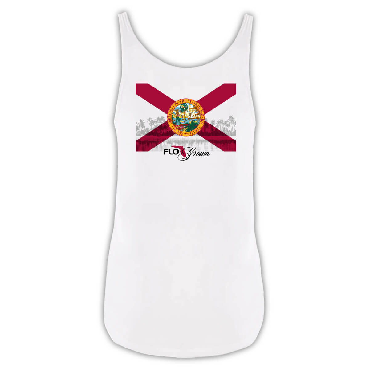 Flag Beach Tank - Back