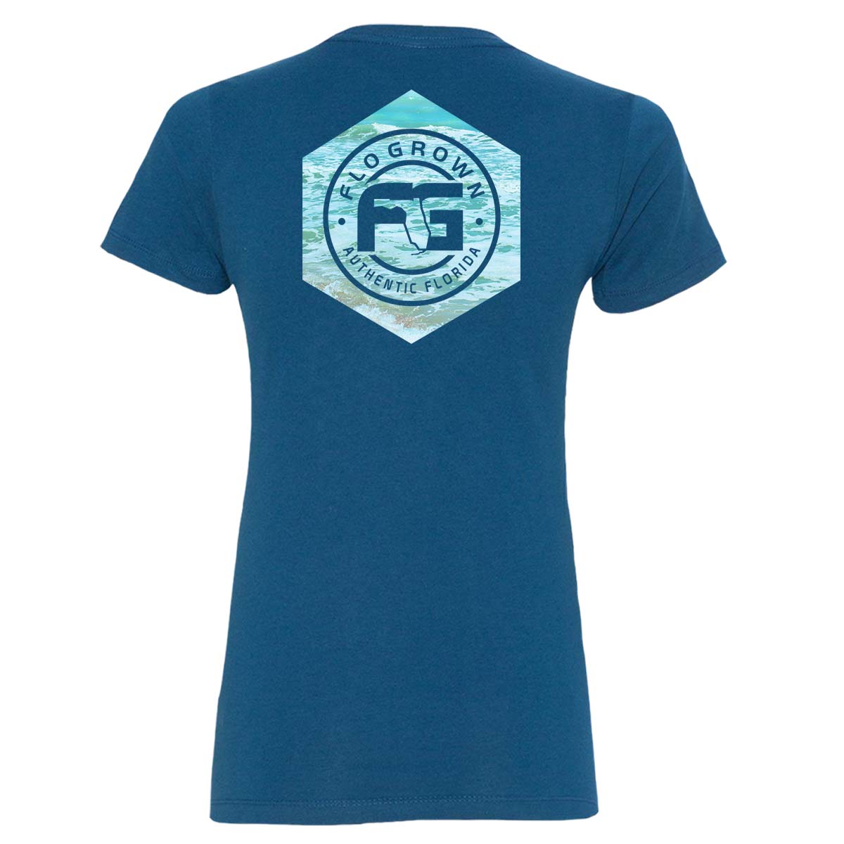 Hexagon Stamp Tee - Back