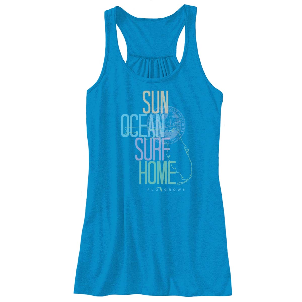 Sun Ocean Surf Home Tank - Front