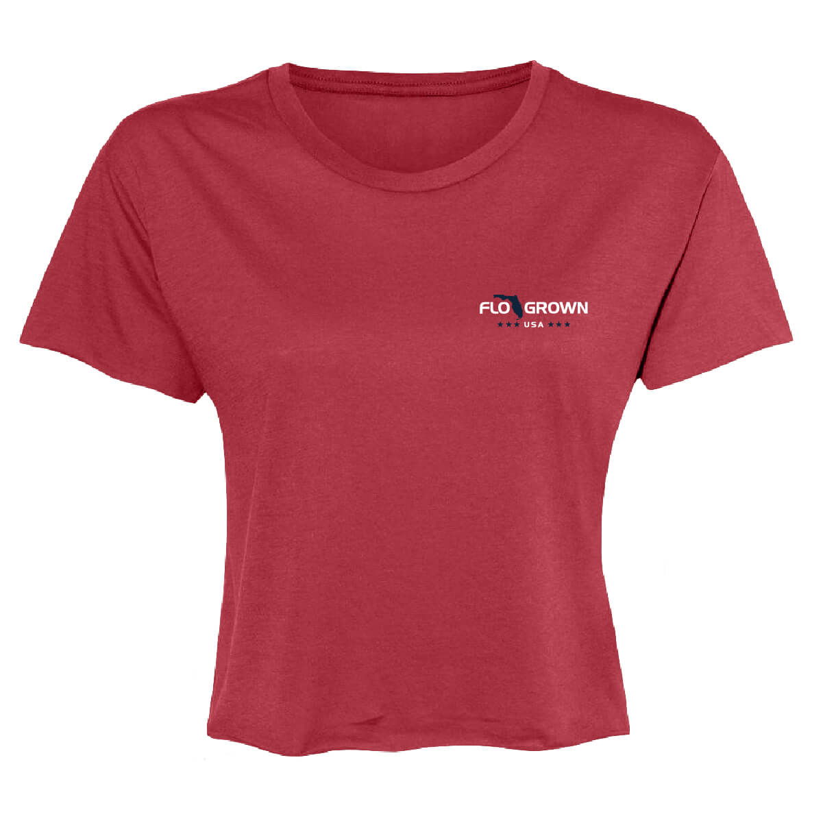 Blue Skies Crop Top - Front