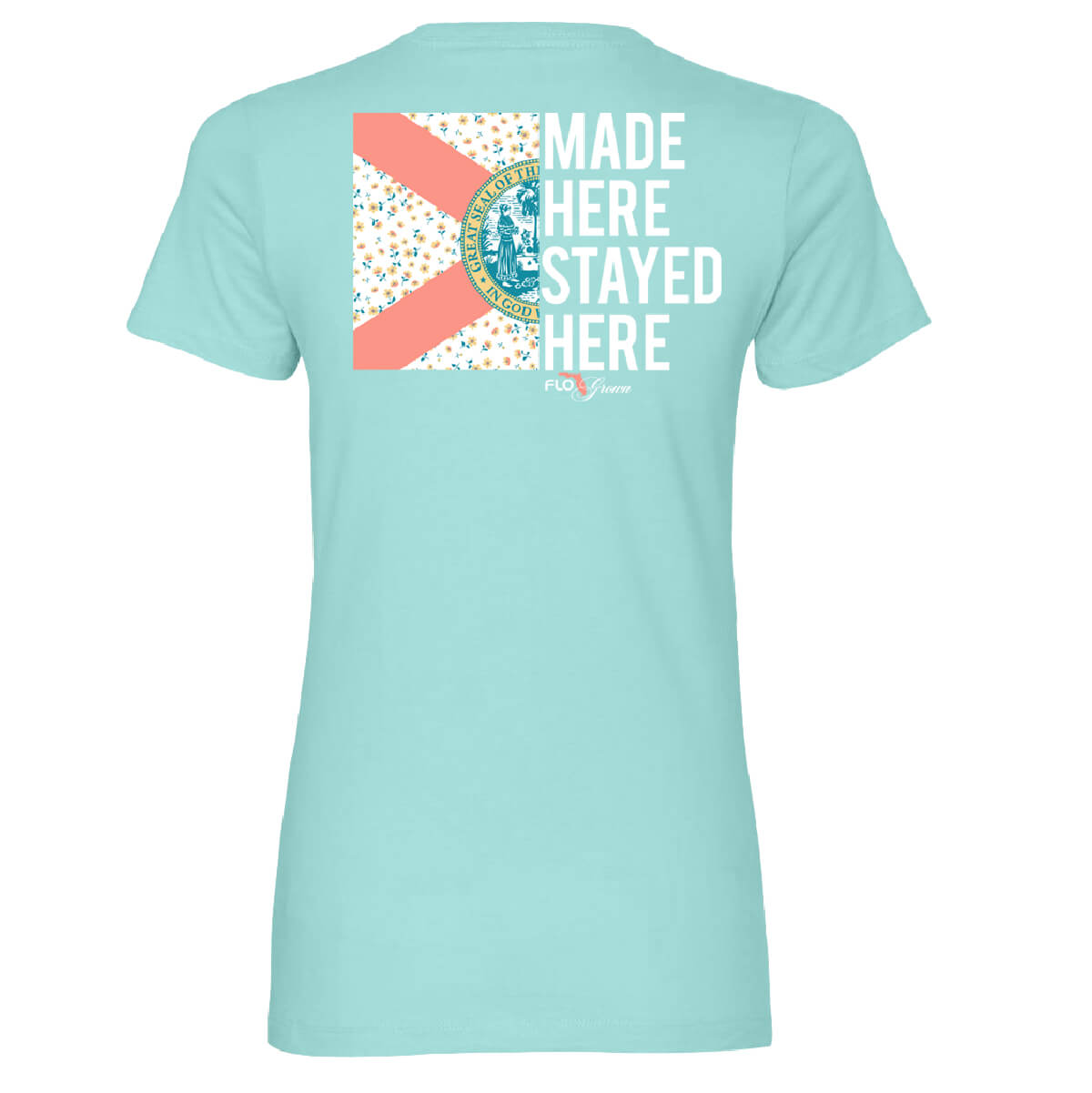Made Here Stayed Here Fitted Women's Tee