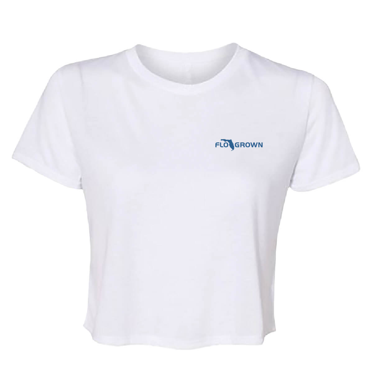 Front view with the FloGrown logo on the left chest.