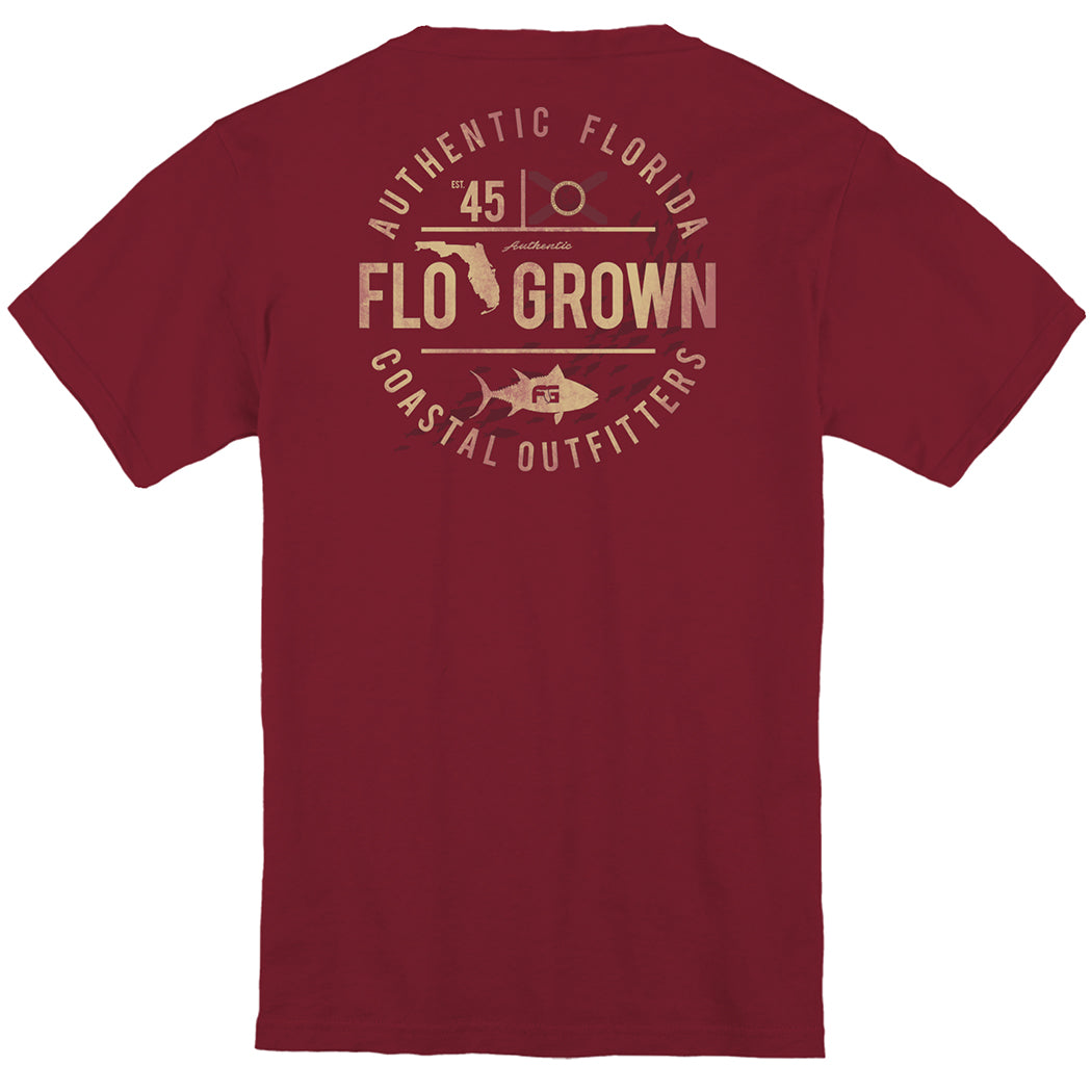 Tuna School Crest Youth Tee - Back