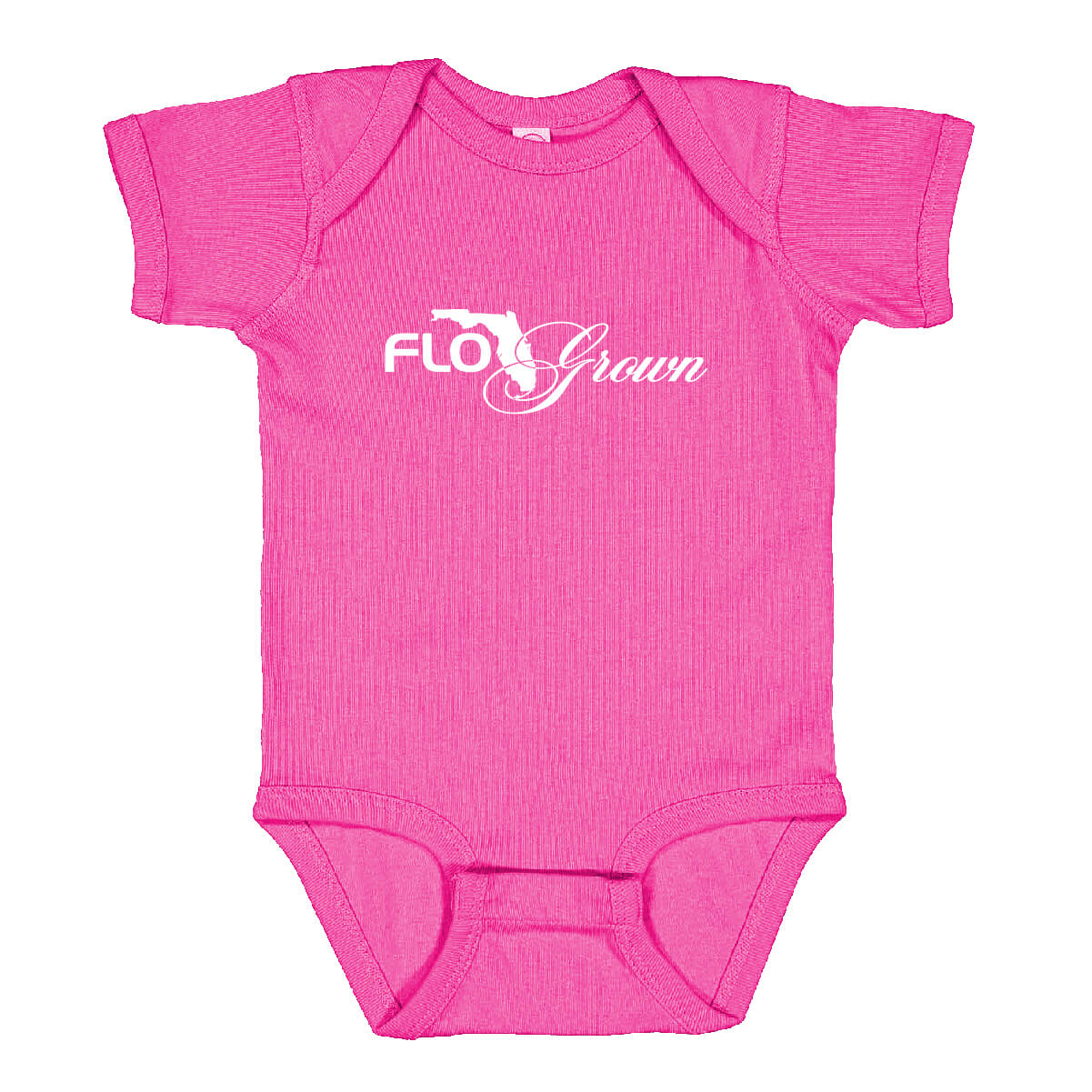 FloGrown Cursive Onesie
