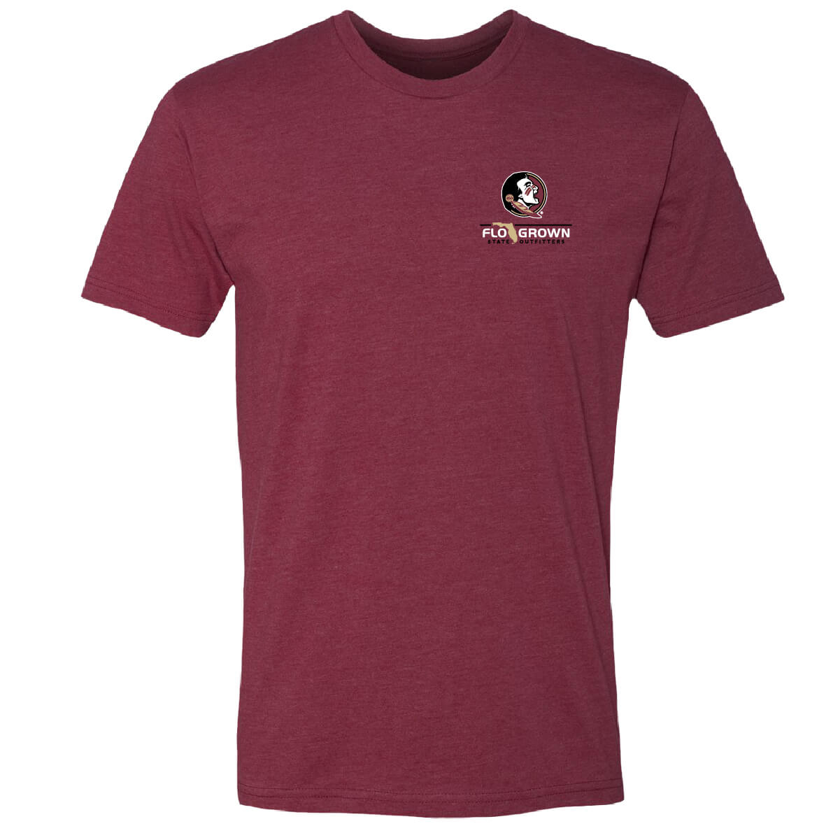 Florida State Seminoles Double Diamond Crest Tee - Front
