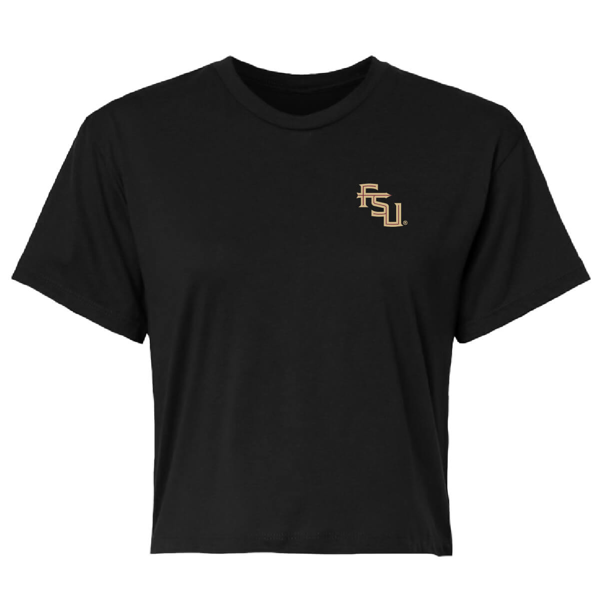 Florida State Seminoles Sunset Poster Crop Top - Front