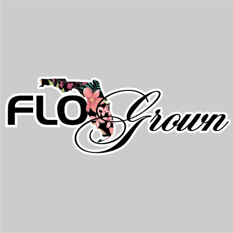 FloGrown Tropical Decal