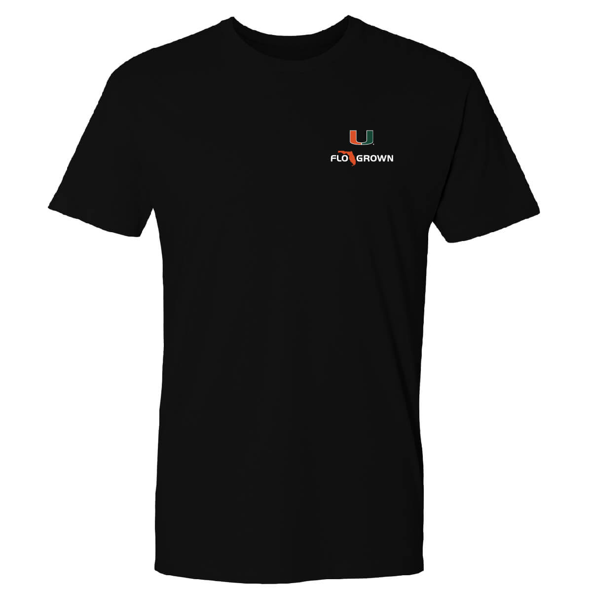 Miami Hurricanes Sportsman Badge Tee - Front