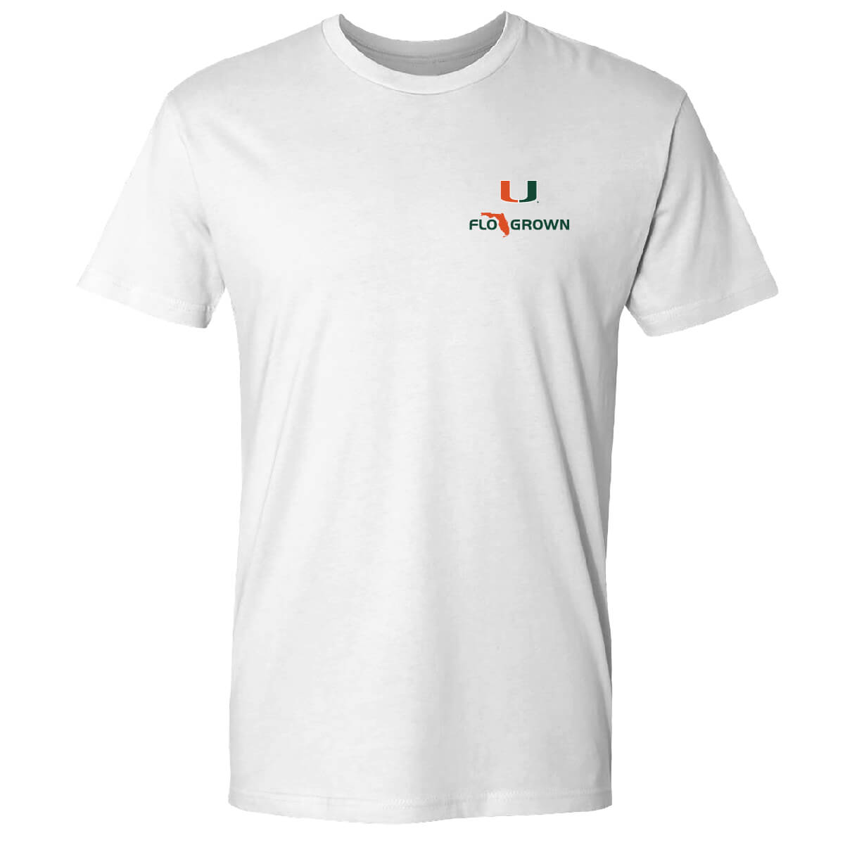 Miami Hurricanes Raise 'Em Right Tee - Front
