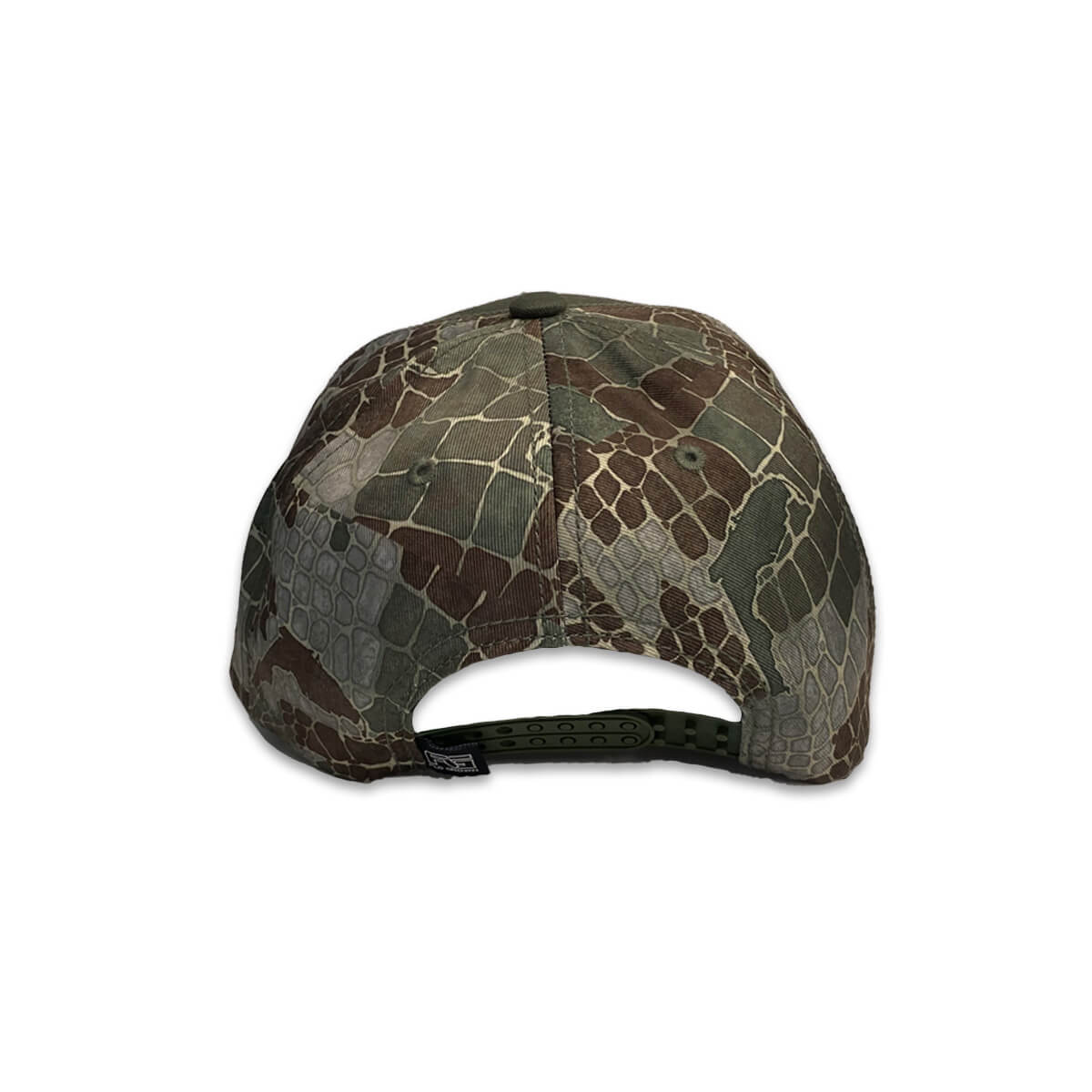 Miami Hurricanes Camo Leather Patch Hat