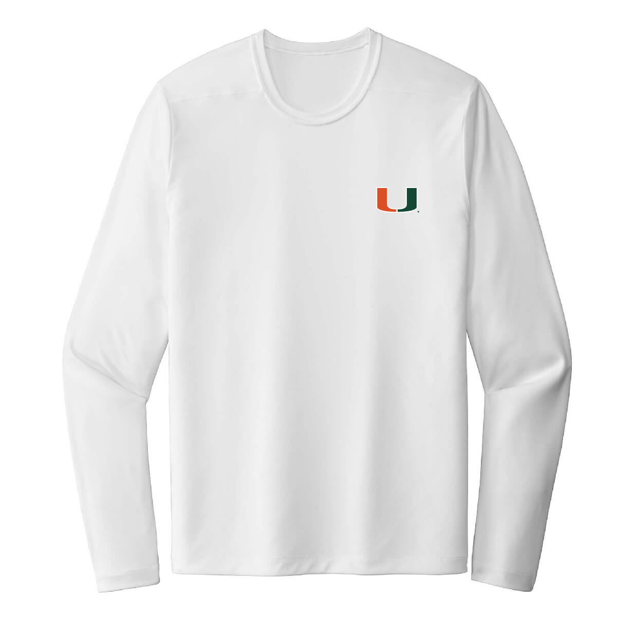 Miami Hurricanes Flag Beach Performance Tee