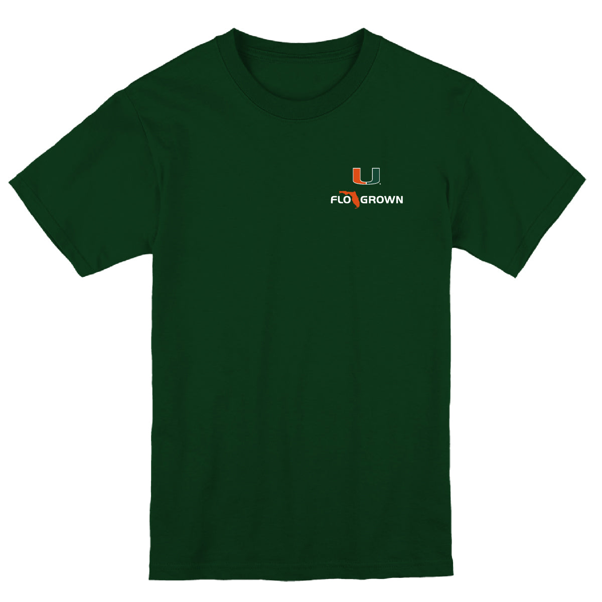 Miami Hurricanes Washed Flag Youth Tee