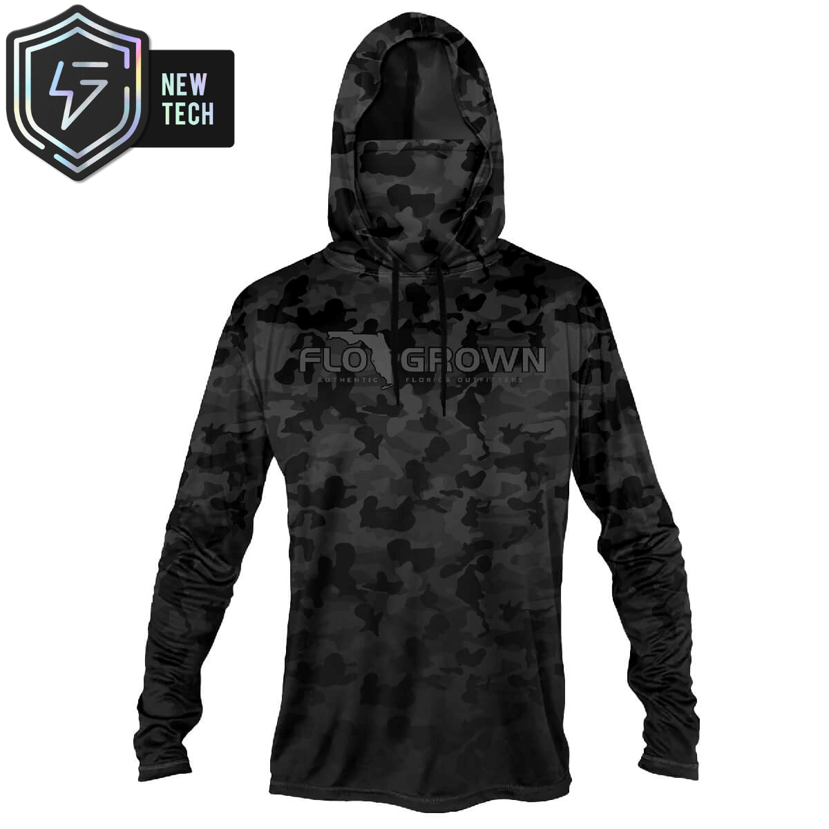 Dark camo deals hoodie