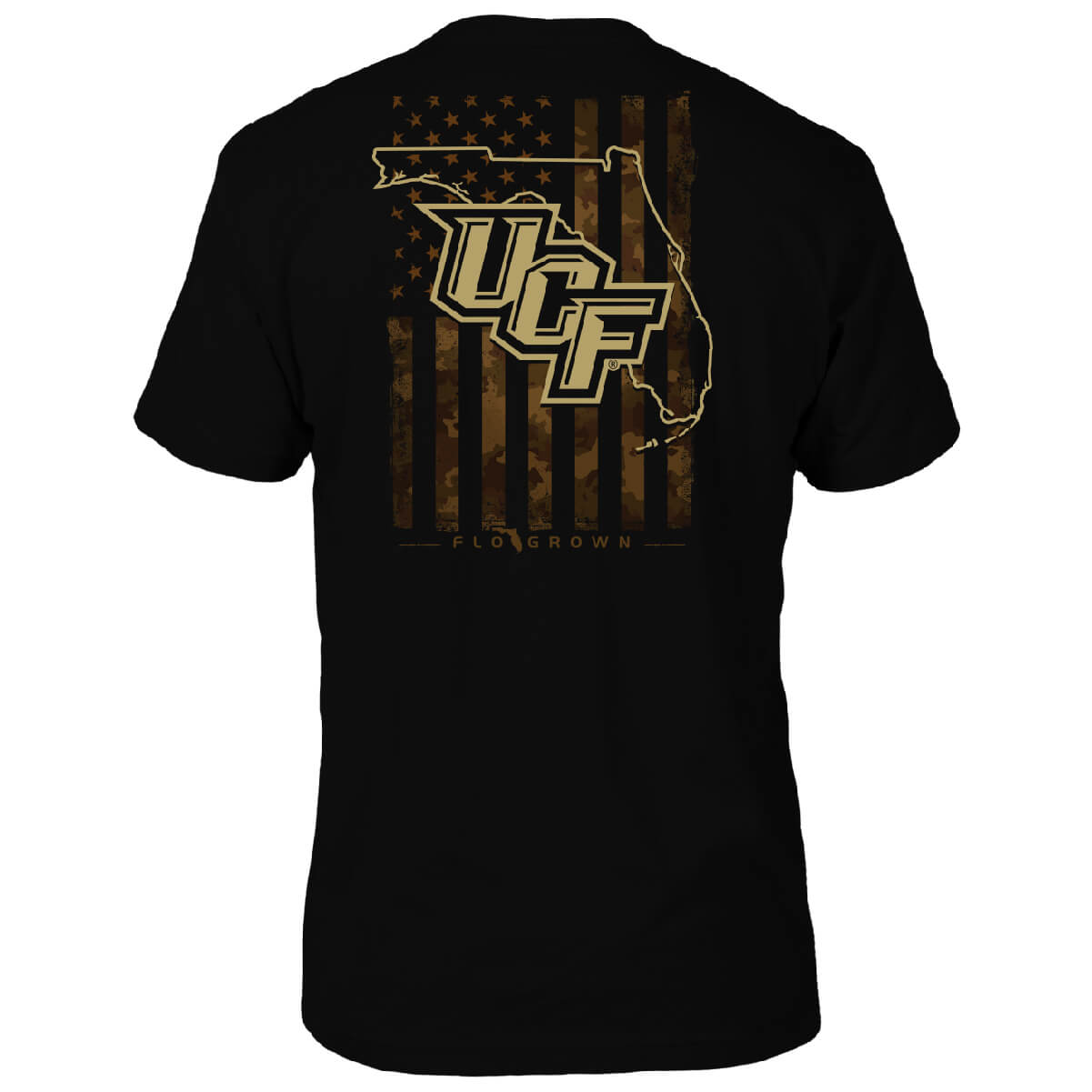 UCF Knights US Camo Flag Tee - Back