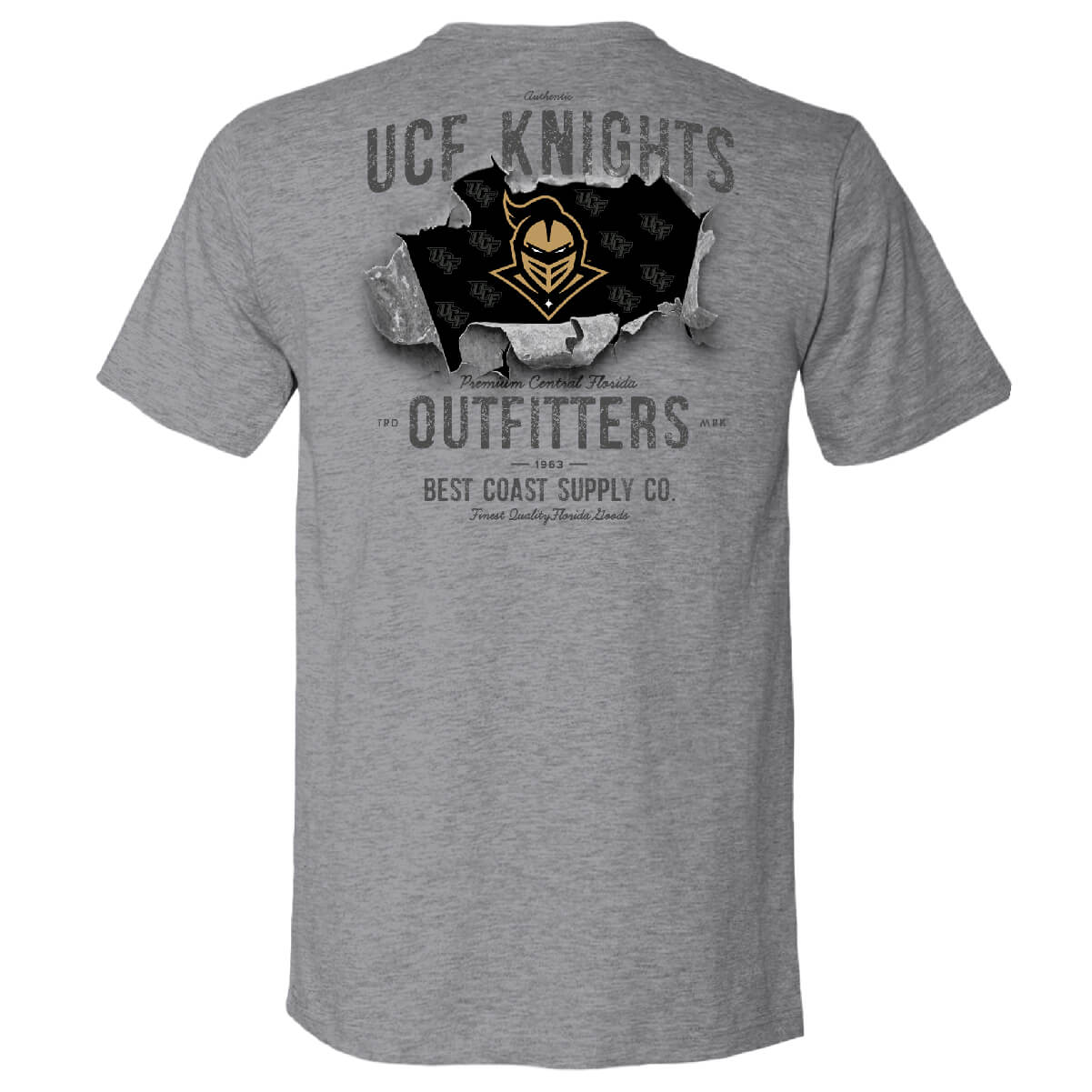 UCF Knights Bursting Logo Tee - Back