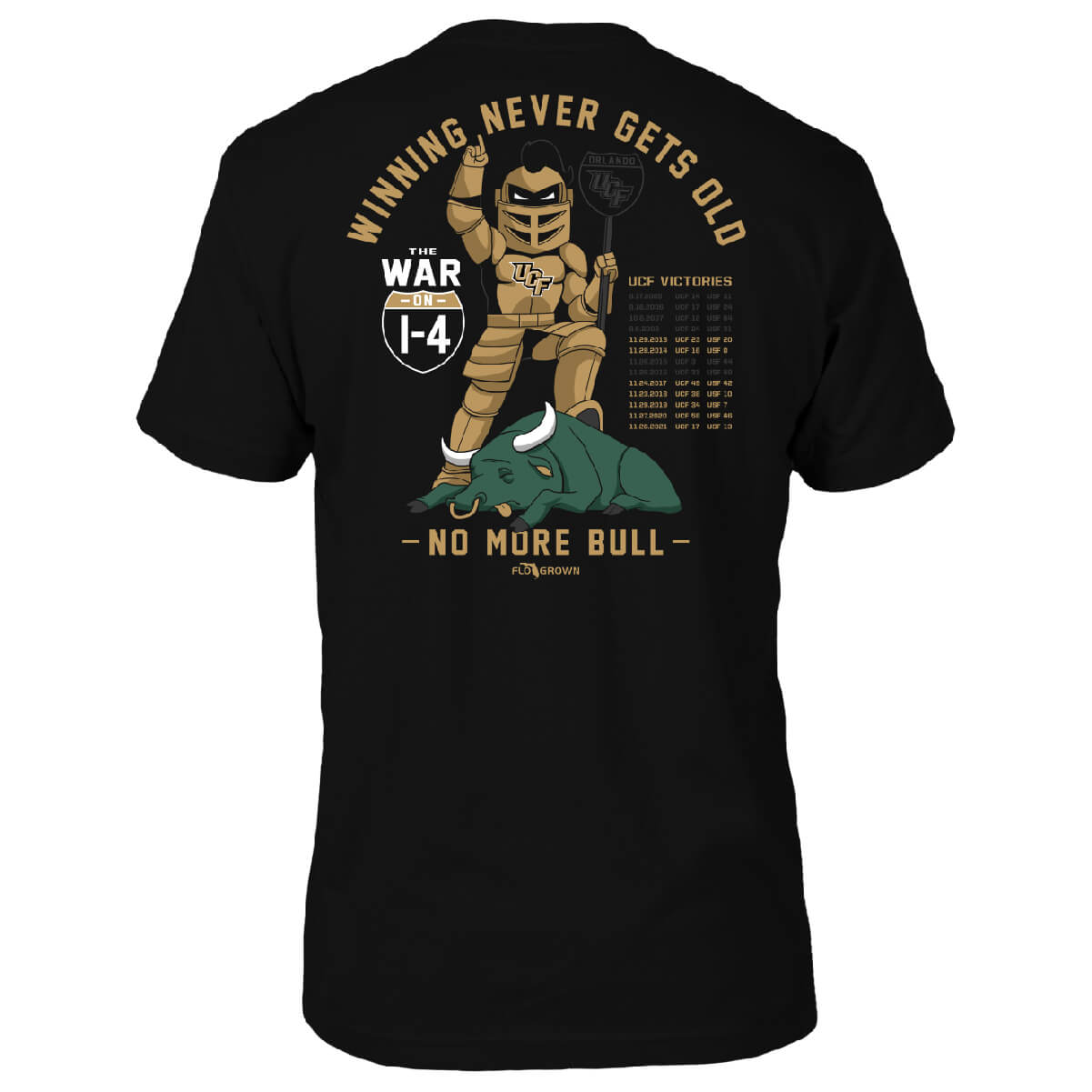 UCF Knights Knightro I-4 War Tee