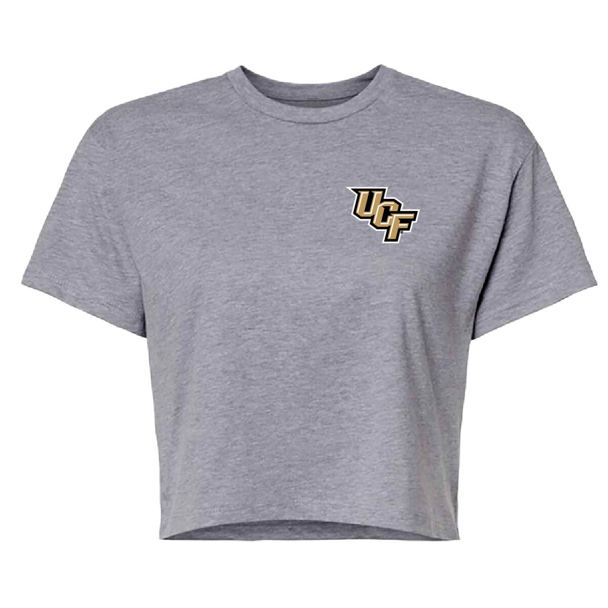 UCF Knights Tried & True Dog Crop Top - Front