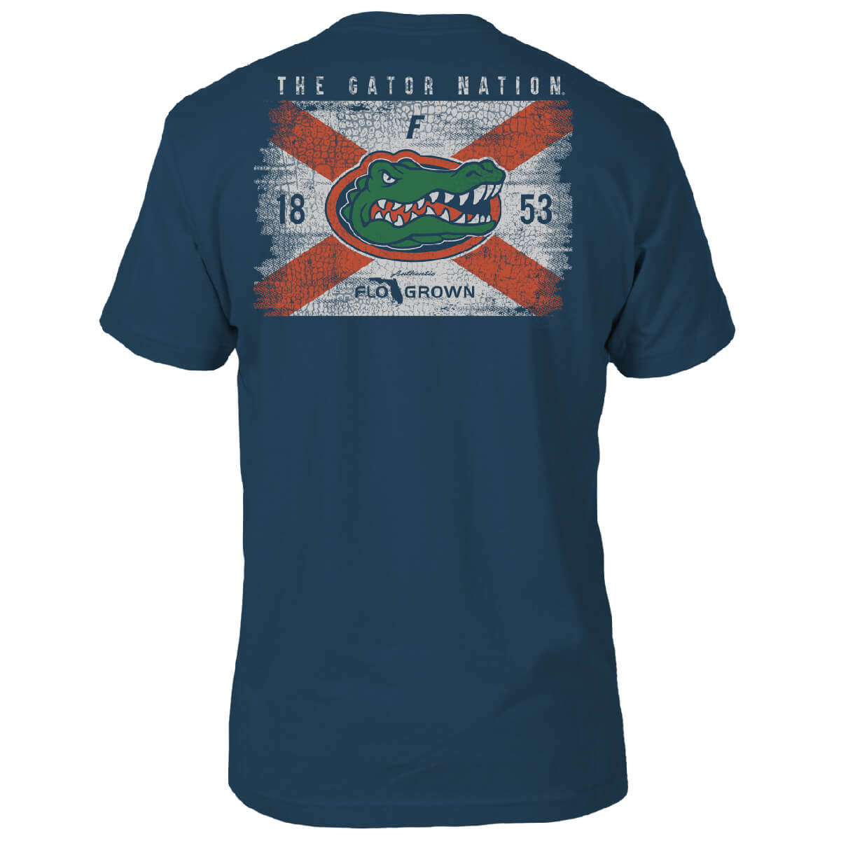 Florida Gators Washed Flag Tee - Back
