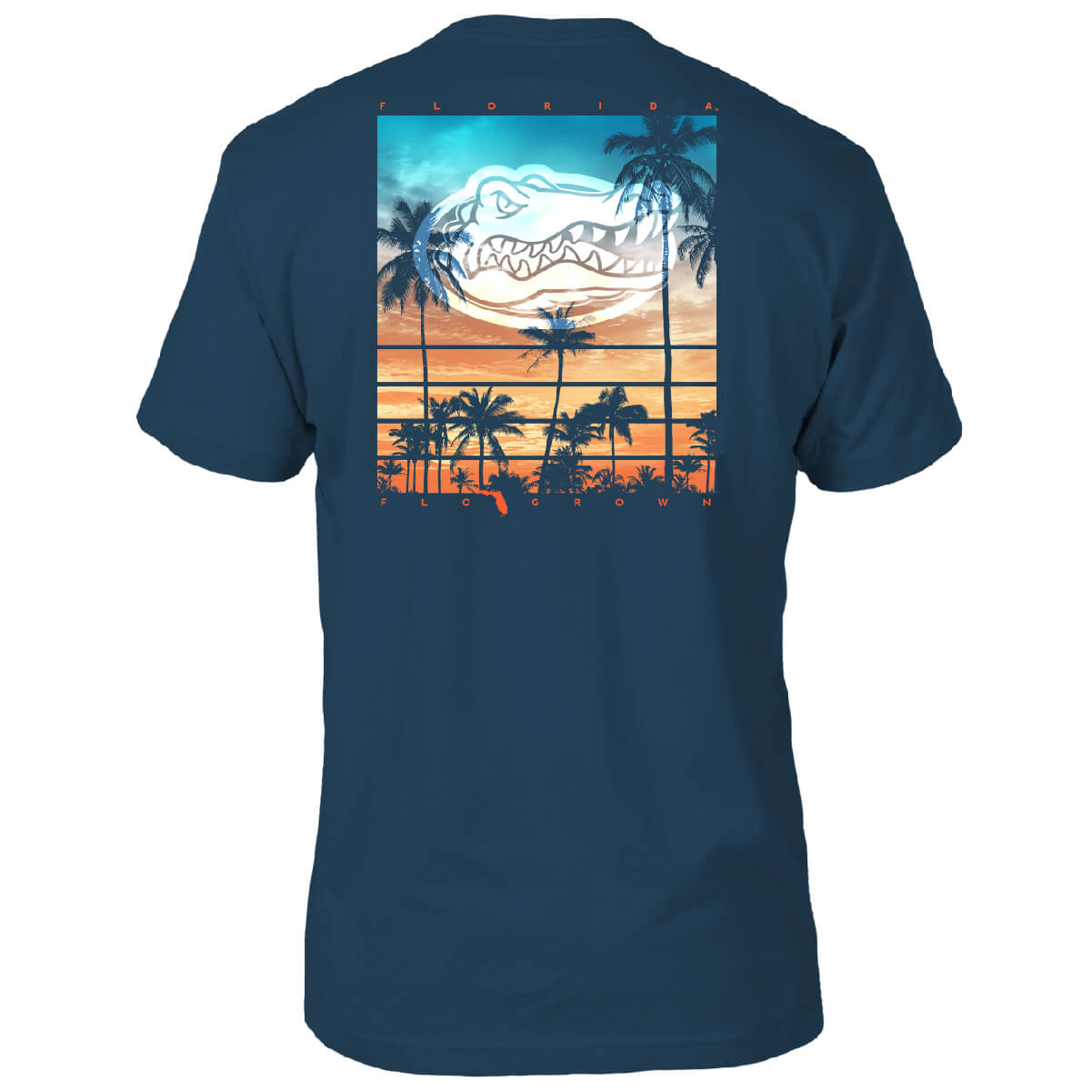 Florida Gators Sunset Gators Tee - Back