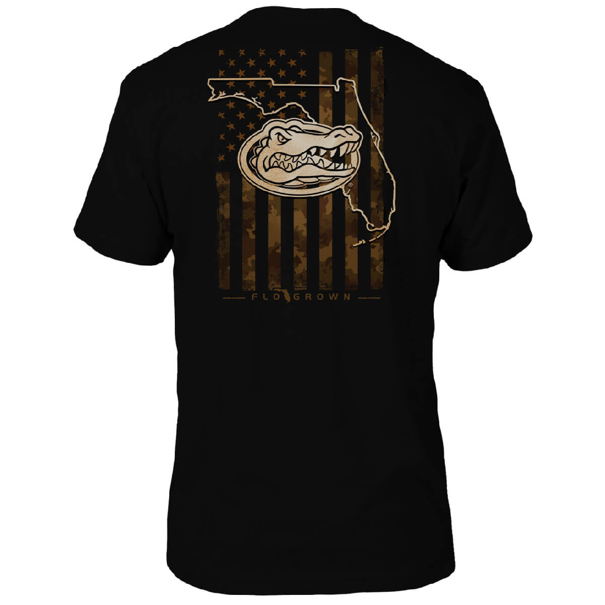Florida Gators US Camo Flag Tee - Back