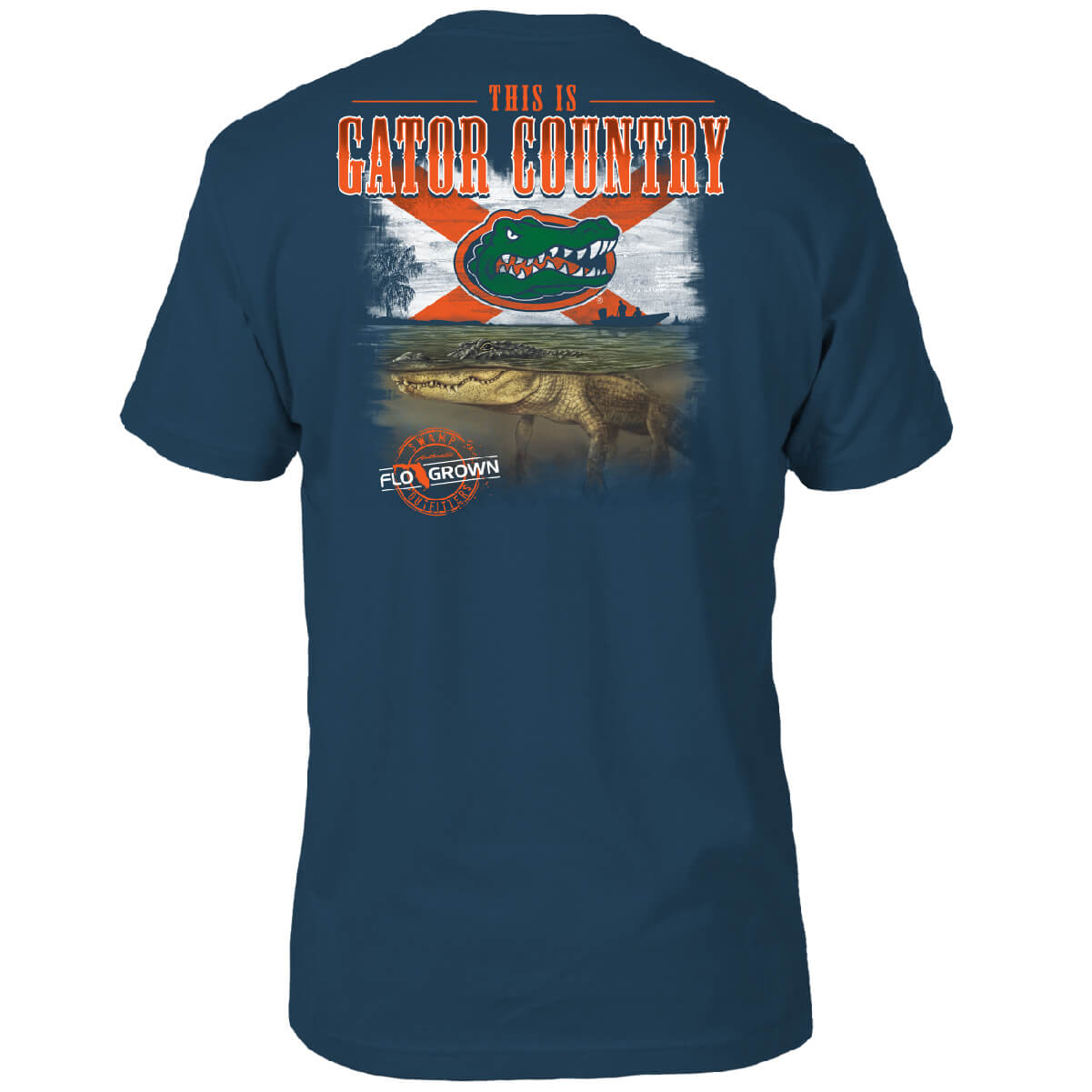 Florida Gators Swimming Gator Tee