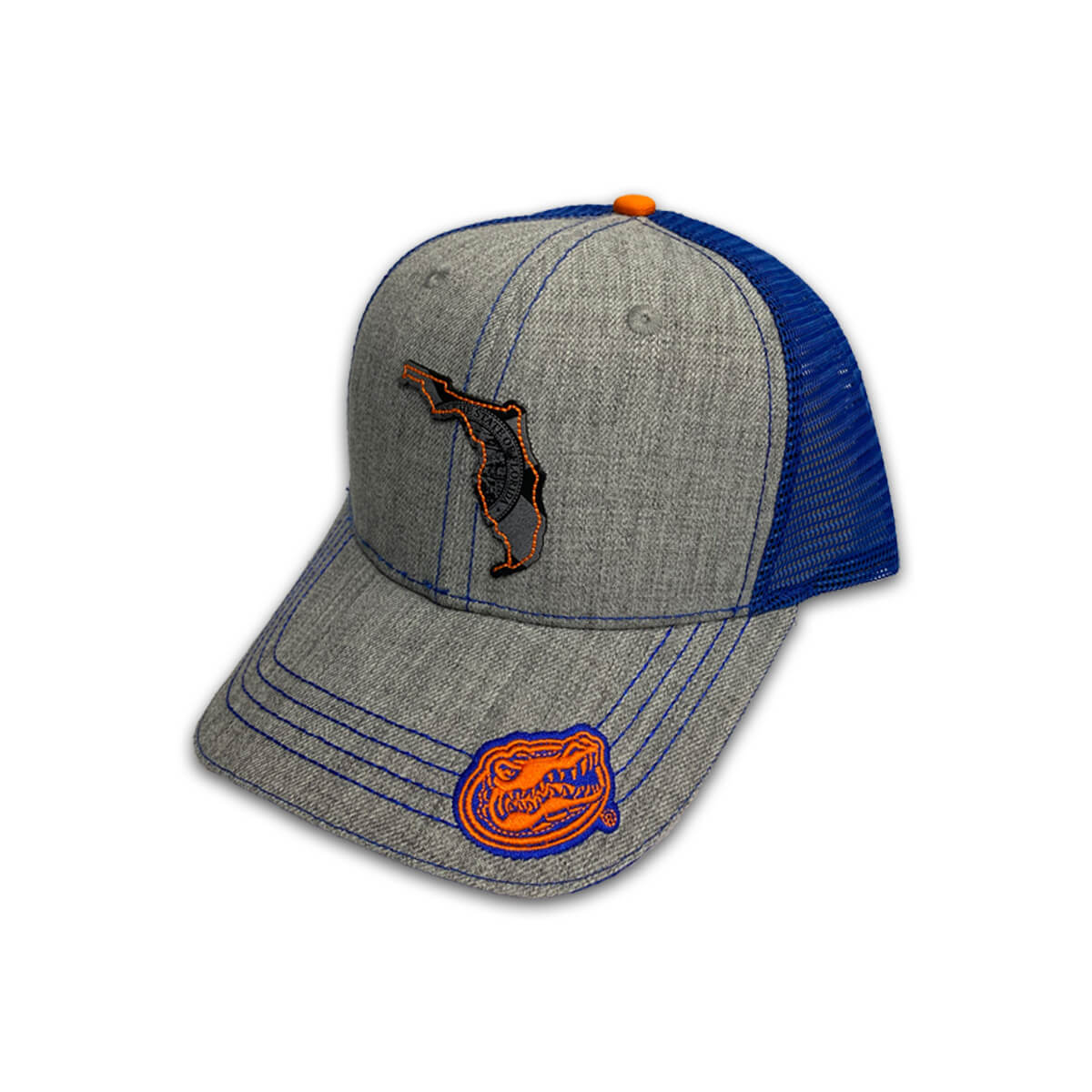 Florida Gators Gray State Shape Hat
