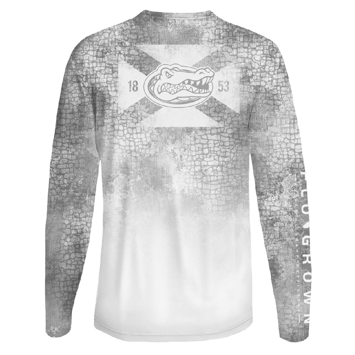 Florida Gators Swamp Flag Performance Tee - Back