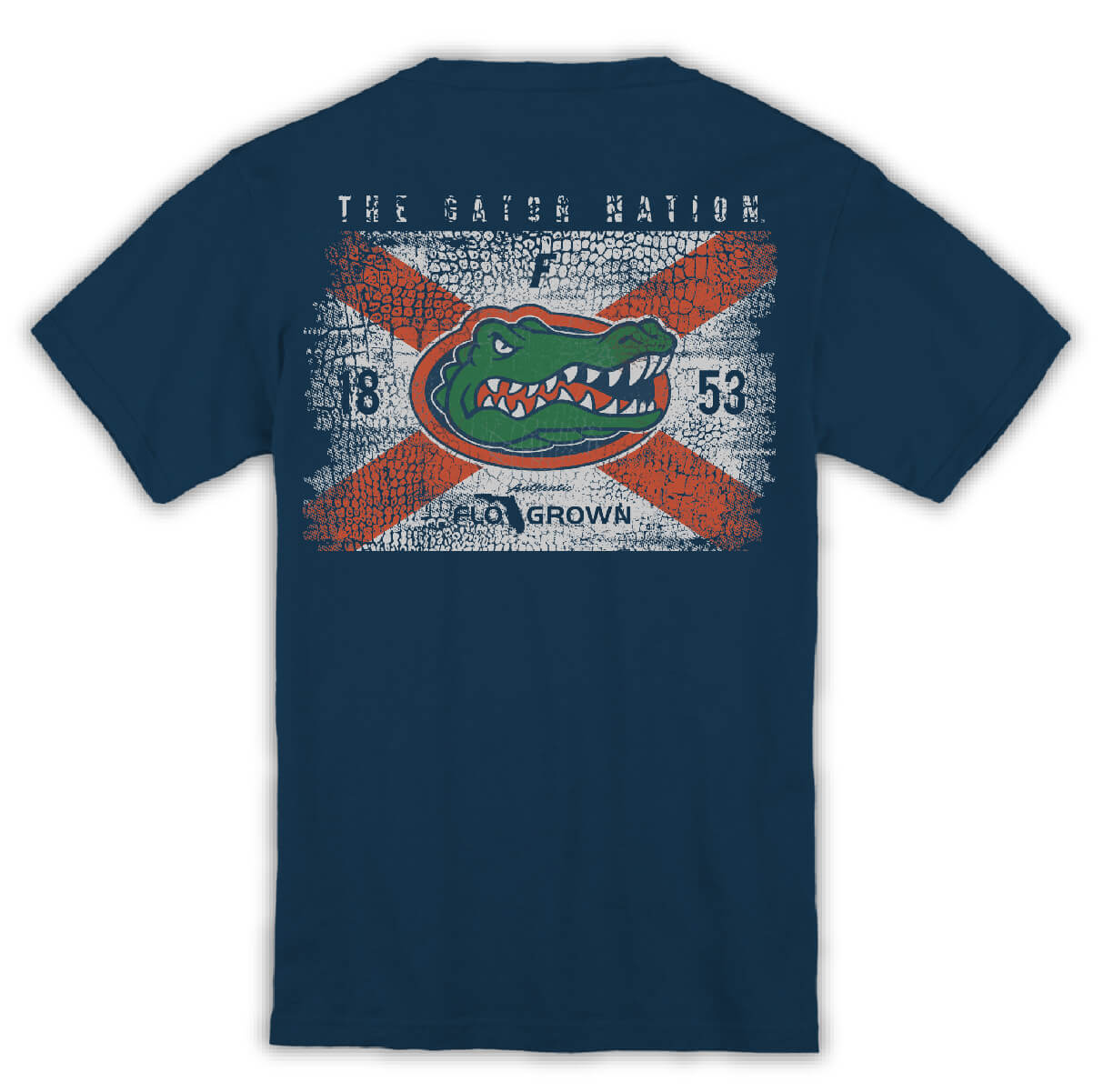 Florida Gators Washed Flag Youth Tee - Back