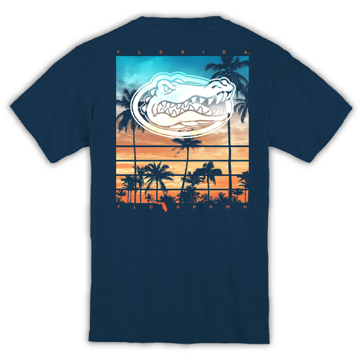 Florida Gators Sunset Gators Youth Tee - Back