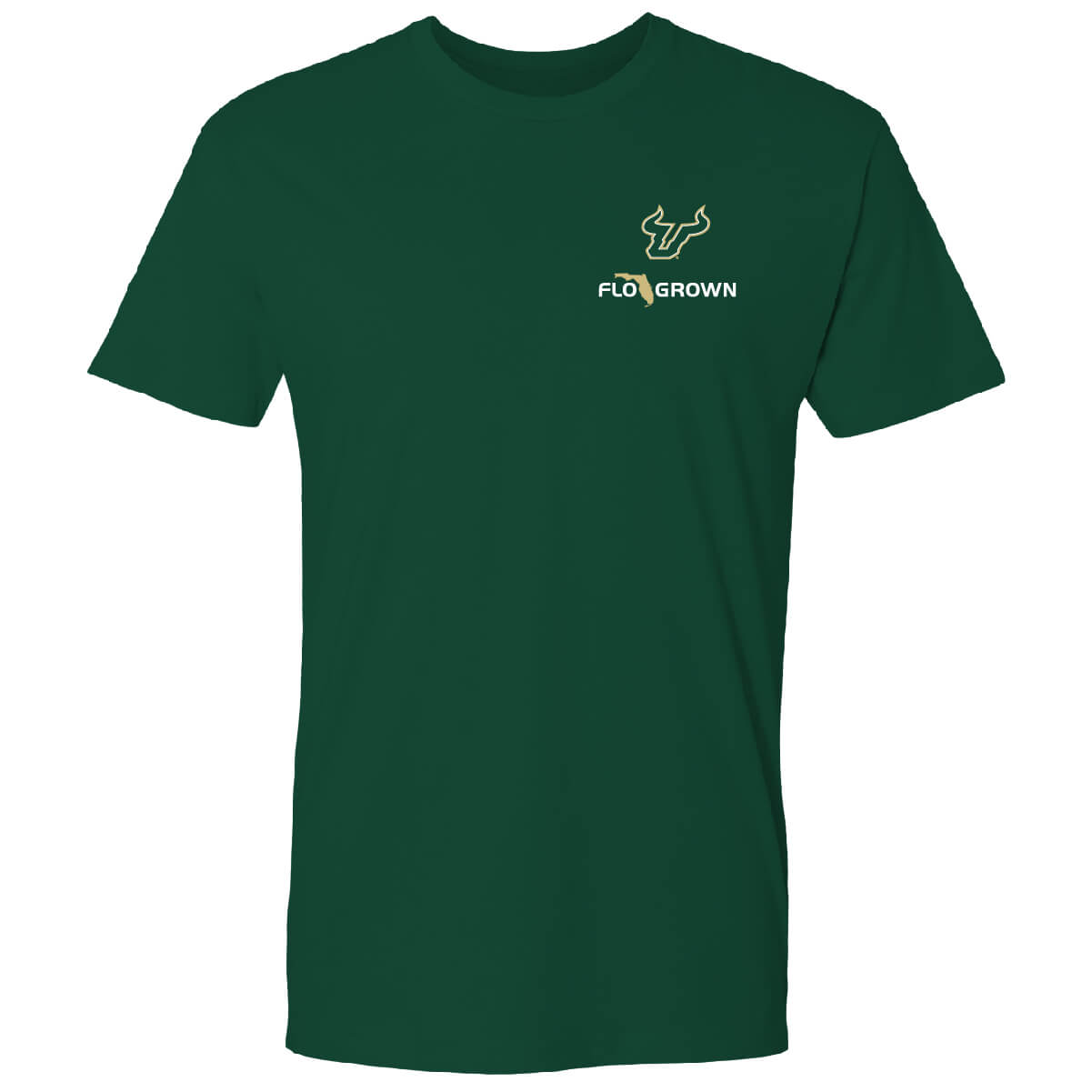 South Florida Bulls Washed Flag Tee - Front