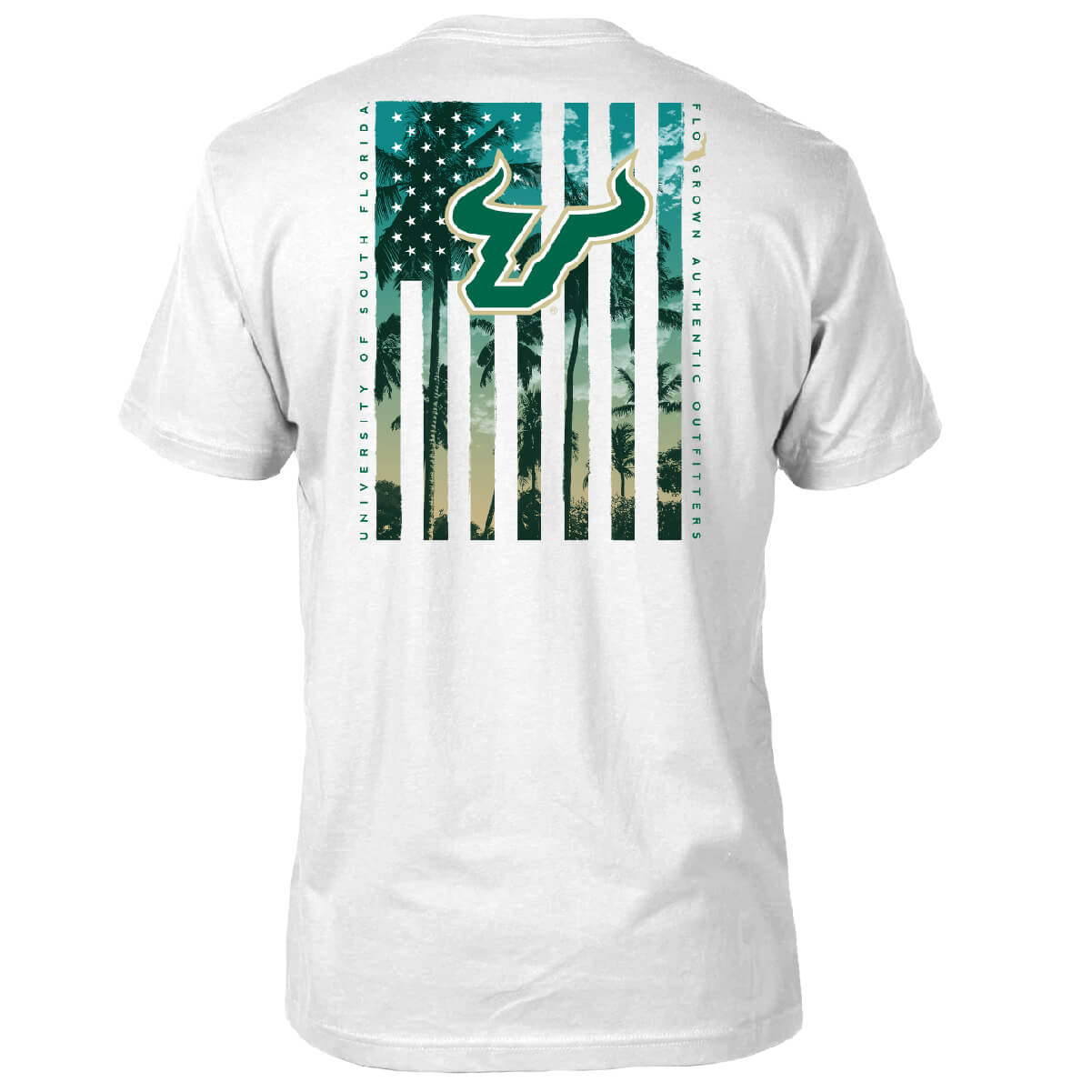 South Florida Bulls Blue Skies Flag Tee