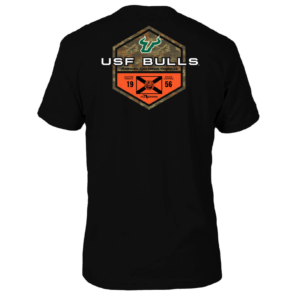 South Florida Bulls Sportsman Badge Tee