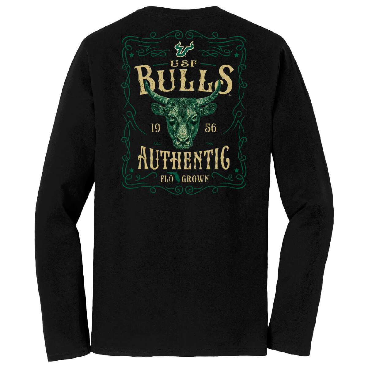 South Florida Bulls Label Long Sleeve