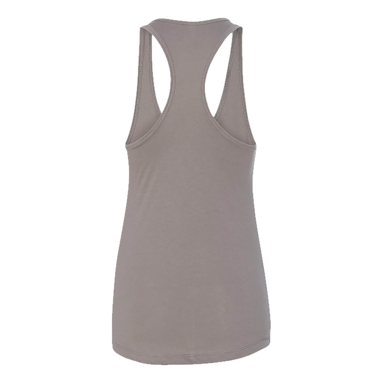 Back view showing racerback.