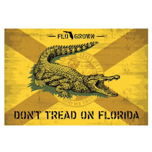 Don't Tread on Florida Decal