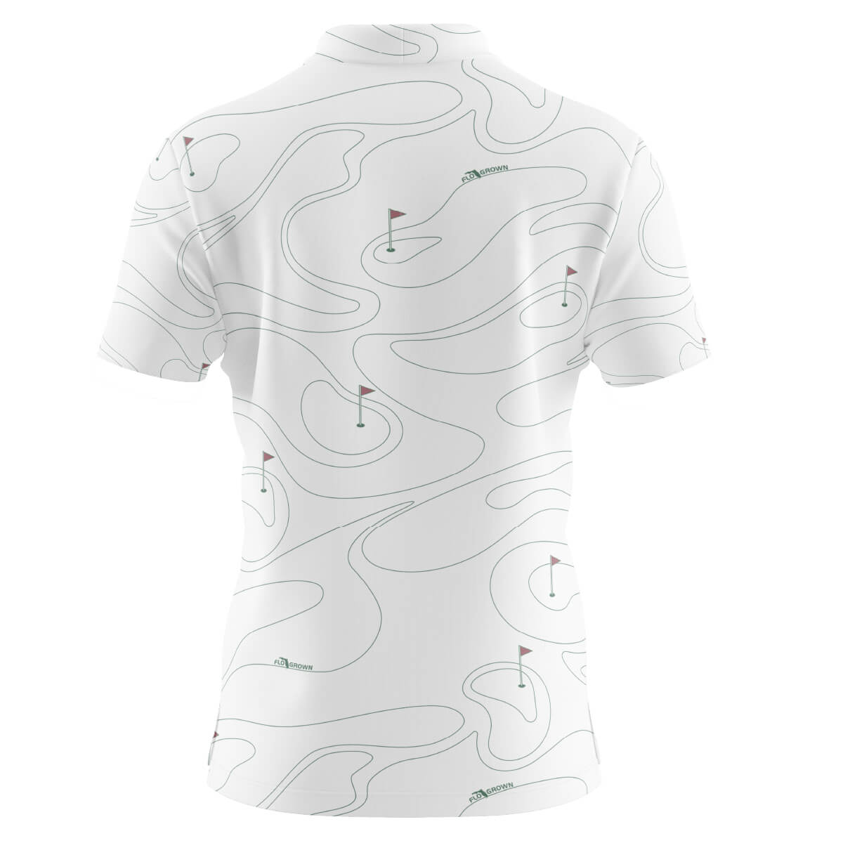 Back view with the same pattern.